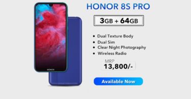 Honor 8S Pro Price in Nepal
