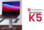 Portronics Launches My Buddy K5 Portable Laptop Stand