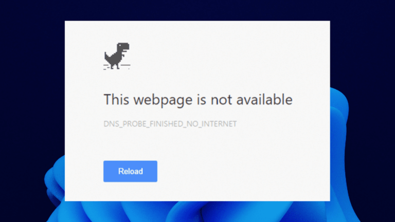How To Fix DNS Probe Finished No Internet Error in Google Chrome